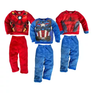 Kit 3 Conjuntos Iron Man, Capitán, Spiderman A Precio De 2 