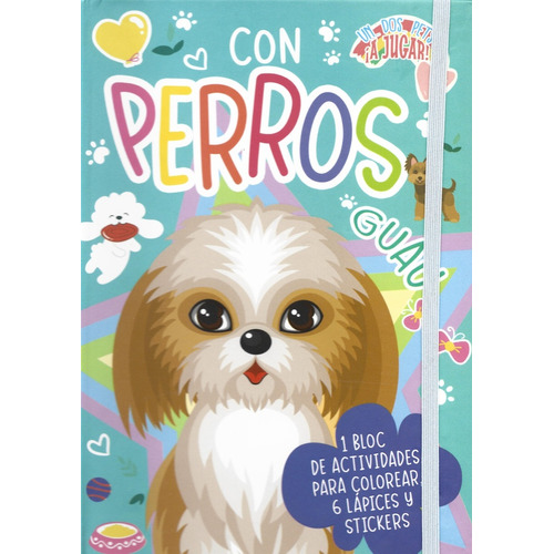 1 2 Pets ¡a Jugar! Con Perros Editorial Concepto Tapa DUra En Español