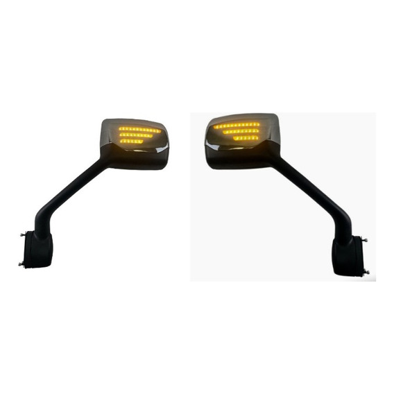 Espejos Cofre Kenworth T680 /t880 Led Izquierdo Y Derecho 