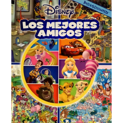 Disney Los Mejores Amigos - Busca Y Encuentra - Disney