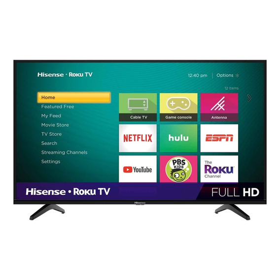 Pantalla Hisense 40h4030f1 Smart Tv 40 PuLG + Soporte Regalo