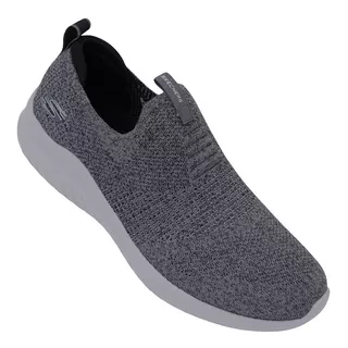 Tênis Skechers Ultra Flex 2.0 Mirkon Masculino - Cinza E Pre