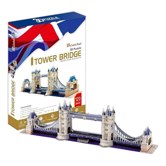 Rompecabezas 3d Tower Bridge Puente De La Torre Londres