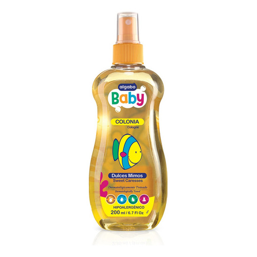 Colonia Bebe Algabo Dulces Mimos 200 Ml X1 