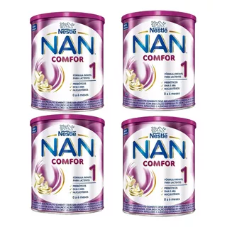 Kit Nestlé Nan Comfor 1 - (4 Latas De 800g)