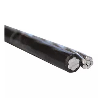 Cable De Aluminio Preensamblado 1x16mm+1x16mm Neutro 50 Mts