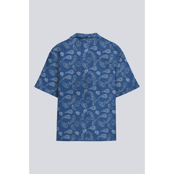 Camisa Denim Saints - Azul