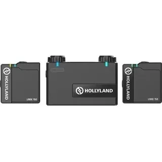 Microfones Hollyland Lark 150 Duo Wireless Preto S/ Fio C/nf