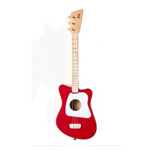 Guitarra clásica infantil Loog Loog Mini para diestros roja arce