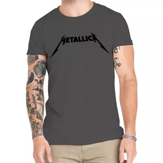 Polera Metallica Rock Band Algodón 100% Orgánico Mus14