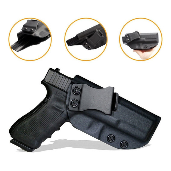 Funda Pistola Arma Interna Glock Oculta Kydex Iwb 25 17 19