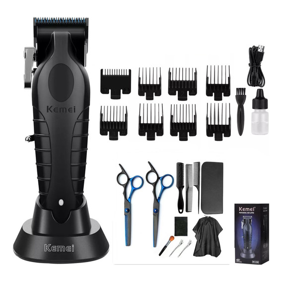 Kemeil 2296 Maquinas Para Cabello Trimer Cortadora Kit Barbe