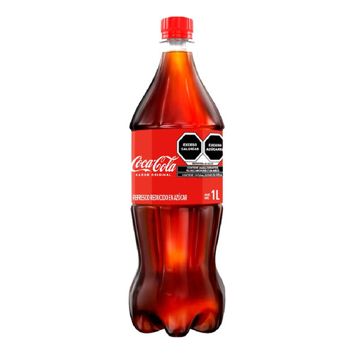 6 Pack Refresco Cola Coca Cola 1 L