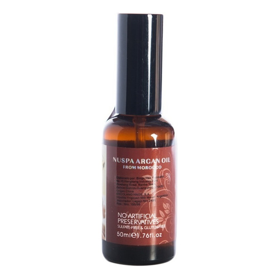 Morocco Argan Oil Nuspa Serum Aceite Anti Frizz X 50ml Local