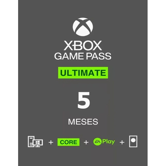 Xbox Game Pass Ultimate 5  Meses ! El Mejor Precio!!