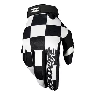 Guantes Mx Zero Flag - Motocross/atv/mtb Talle L