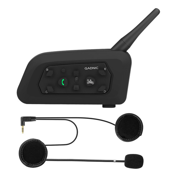 Intercomunicador Bluetooth Gadnic G600 Casco Moto 1200 M