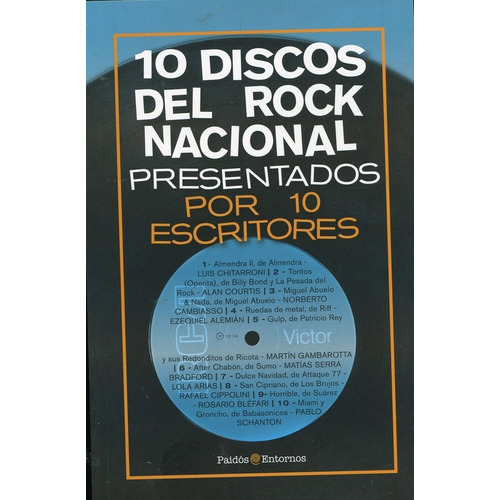 10 Discos Del Rock Nacional - Varios Autores
