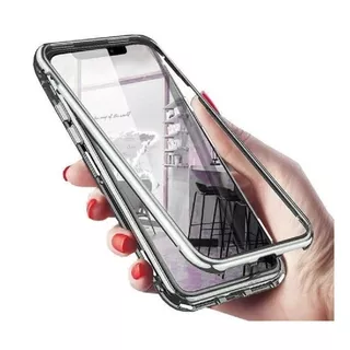 Capa De Vidro 9h Case Magnética Imã 360º Para iPhone X