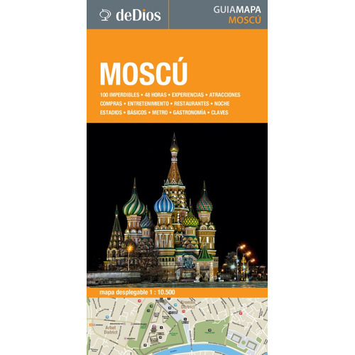 Guia Mapa - Moscu - Rusia - Julian De Dios
