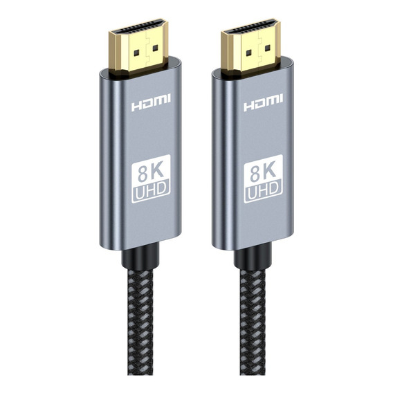 Cable Hdmi 2.1 Vídeo 4k 120hz 8k 60hz De 3m P/tv, Pc, Ps5