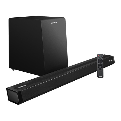 Sistema De Sonido Soundbar+sub Telefunken Polaris 900 Color Negro