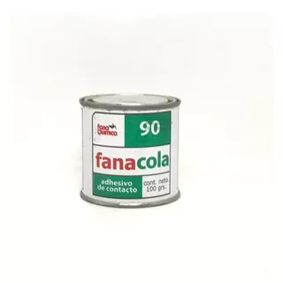 Adhesivo De Contacto Fana 90 Lata 100gr. Uso General. Color Amarillo