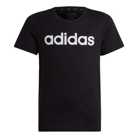 Polera Essentials Logo Lineal  Ajuste Ceñido Ic3149 adidas