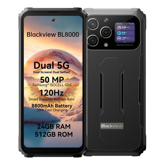 Blackview BL8000 Dual SIM 512 GB negro 12 GB RAM