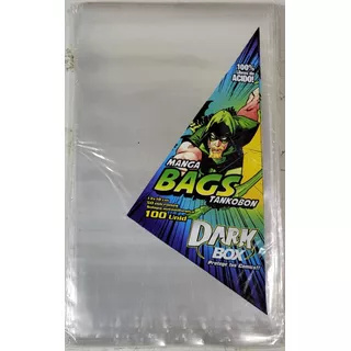 Dark Box Bolsas Protectoras Manga Anti Acido Tamaño Tankobon