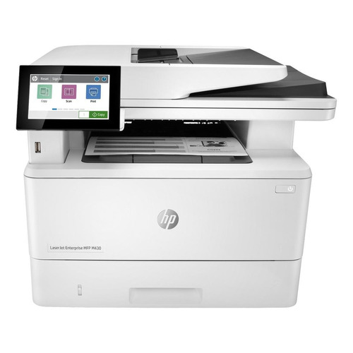 Impresora a color multifunción HP LaserJet Enterprise M430f con wifi blanca 220V - 240V