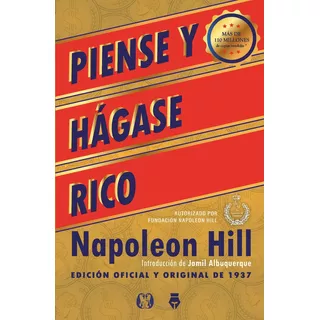 Piense Y Hágase Rico, De Napoleon Hill. Editorial Del Fondo, Tapa Blanda En Español, 2021