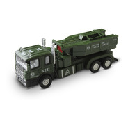 Miniatura Caminhão Exército Colecionador Misseis Militar