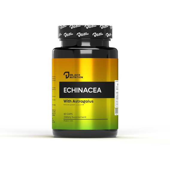 Echinacea + Astragalus - 60 Capsulas | Dr Jack Nutrition