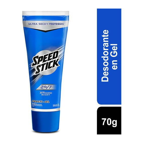 Desodorante Speed Stick Xtreme Night Gel X 70g