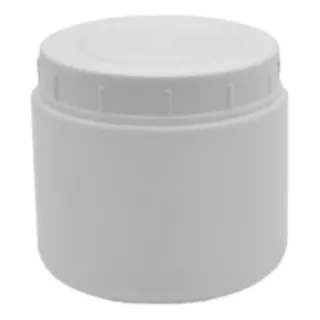 Envase Plastico Frasco Pote Blanco Cremas 500 Grs X 30 U.