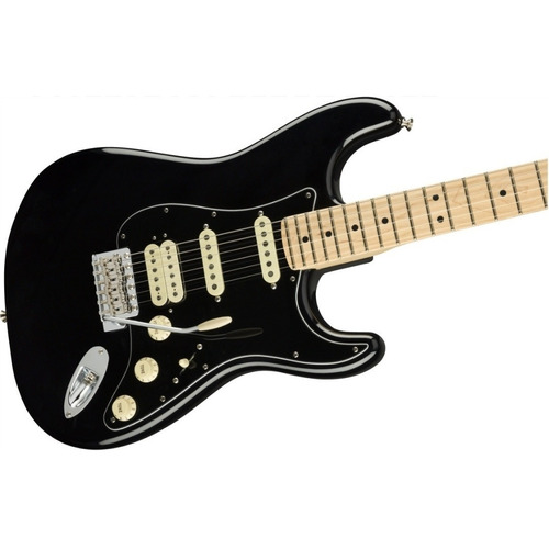 Guitarra Eléctrica Fender American Performer Stratocaster Bk Color Negro Orientación de la mano Diestro