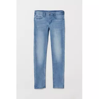 Pantalón Jean Skinny Niña Celeste H&m