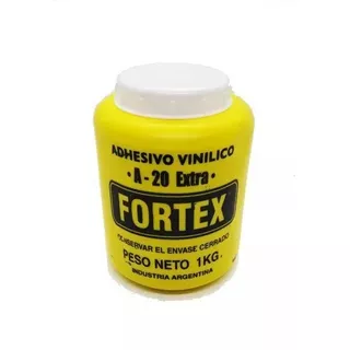 Adhesivo Vinilico / Cola Fortex A-20 X 1 Kg Pegamento Madera