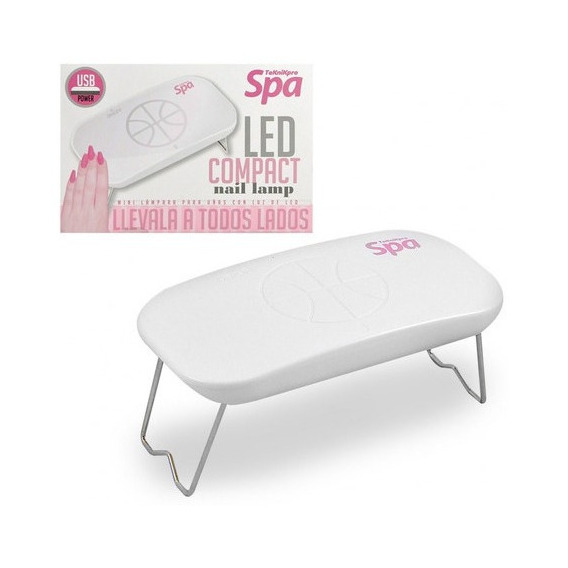 Mini Cabina Led Portátil 5w Compact Nail Lamp