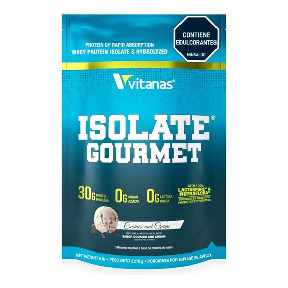 Proteina Isolate Gourmet 5 Lb - g a $149