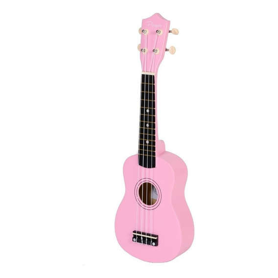 Ukulele acústico soprano Parquer FZU-002 rosa