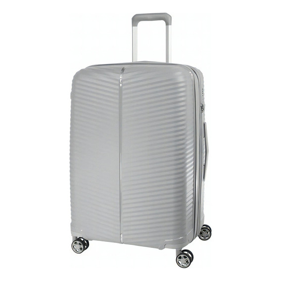 Valija Samsonite Varro Spinner Rigida - Mediana Color Gris