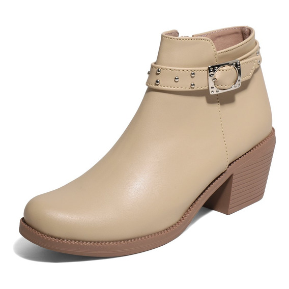 Botín Dama Beige Tellenzi 936