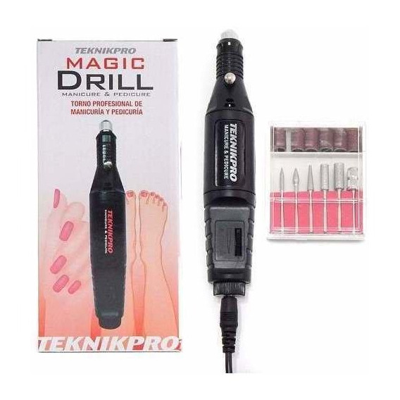 Teknikpro Magic Drill Torno Manicuria Pedicuria 20 Mil Rpm