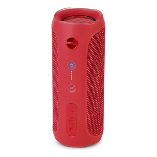 Bocina JBL Flip 4 portátil con bluetooth red 