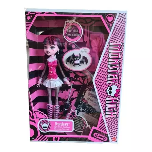 Boneca Monster High Draculaura Vampira Mattel 2022