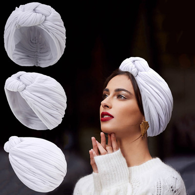 . (w) Para Pañuelo Y Turbante Para Cubrir La Cabeza Elegant