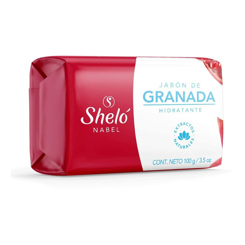 Jabón De Granada Antioxidante 100gr Sheló Nabel Expres