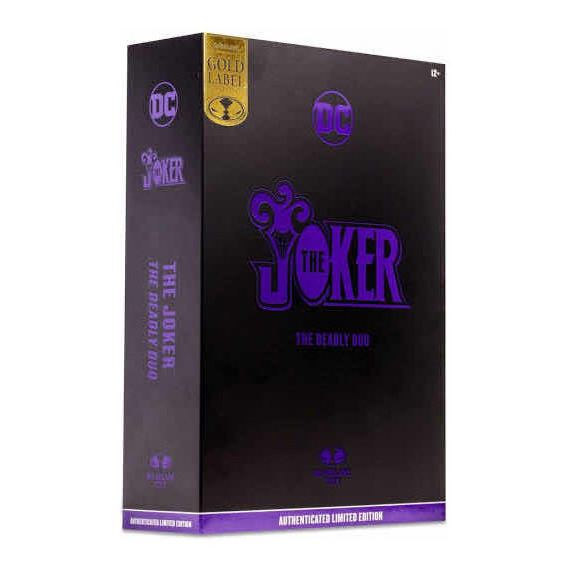 Mcfarlane The Joker (the Deadly Duo) Gold Label7 Pulgadas